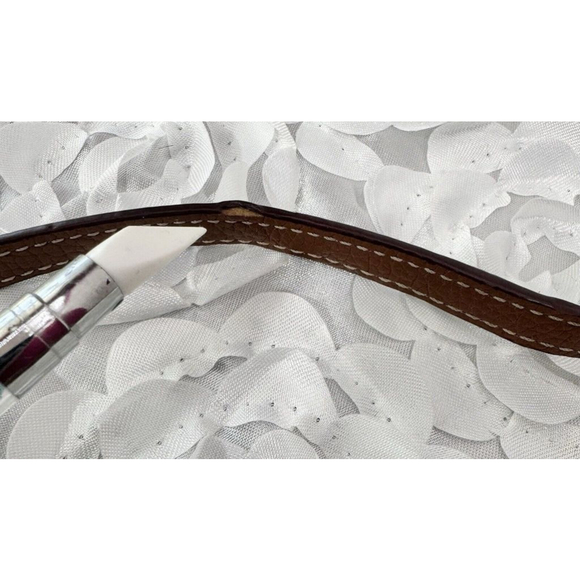 Coach X Keith Haring Collaboration Graffiti Heart Cognac Brown Crossbody F13687 - Picture 13 of 16